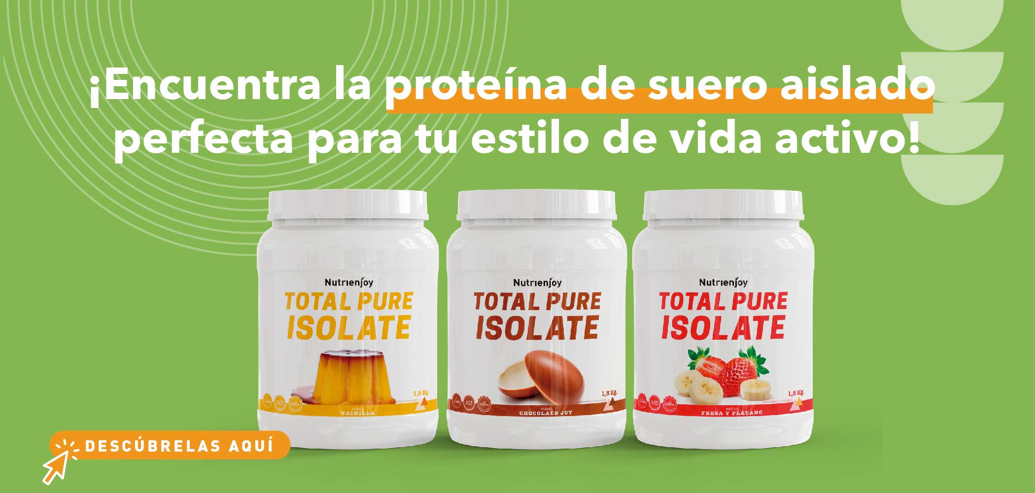 Proteínas de Suero Aislada: los increíbles beneficios para tu dieta diaria 5 nutrienjoy total pure isolate